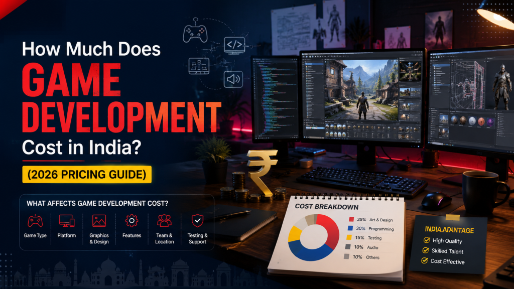 How Much Does Game Development Cost in India? (2026 Pricing Guide)