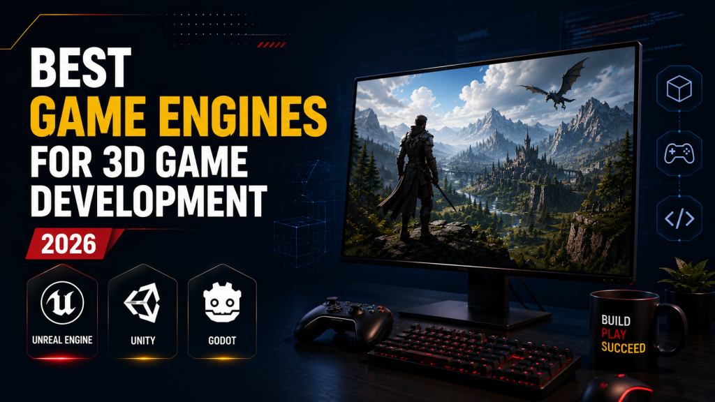 Best Game Engines for 3D Game Development 2026